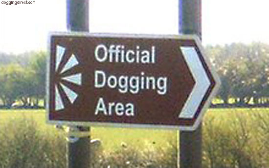 dogging-sign
