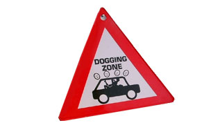 dogging sign