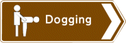dogging sign